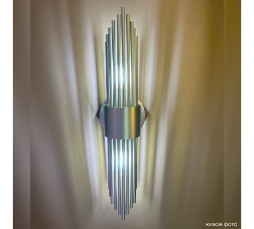 Бра Crystal Lux RUDOLFO AP2 NICKEL