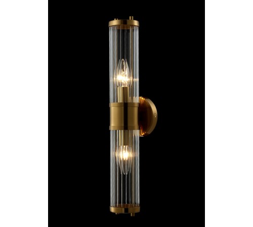 Бра Crystal Lux SANCHO AP2 BRASS