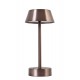 Аккумуляторная настольная лампа Crystal Lux SANTA LG1 COFFEE