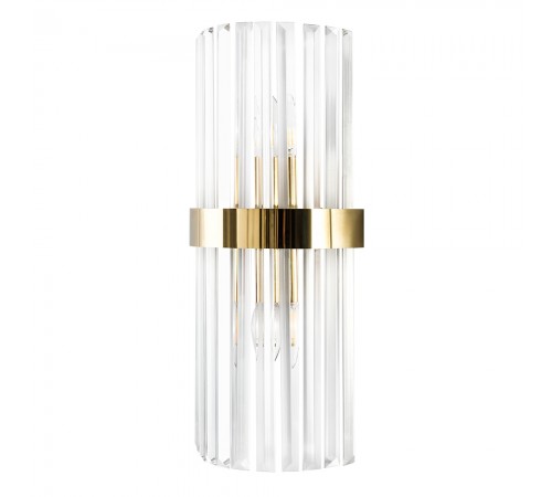 Бра Crystal Lux SORPRESA AP2 BRASS/TRANSPARENTE
