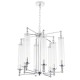 Люстра Crystal Lux TOMAS SP8 D650 CHROME