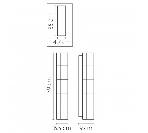 Накладной светильник Osgona 722620 Limpio