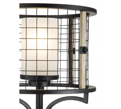 Настольная лампа декоративная Indigo 10014/1T Black Castello