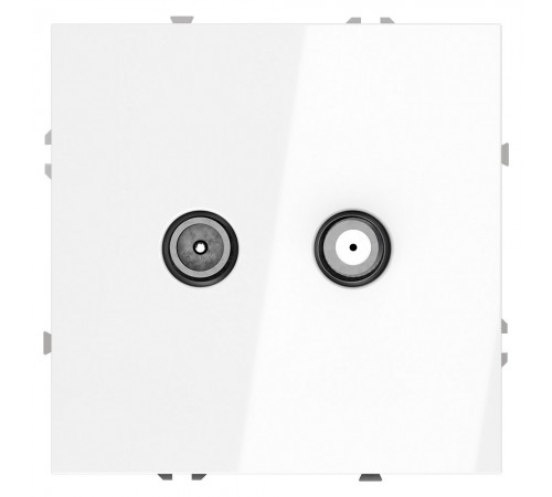 ТВ-розетка и SAT-розетка оконечная без рамки Voltum VLS060401 S70