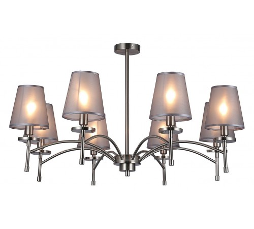 Люстра на штанге Escada 694/8PL Nickel Faith