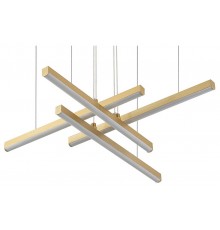 Подвесная люстра Indigo 14017/4P Gold Paralleli