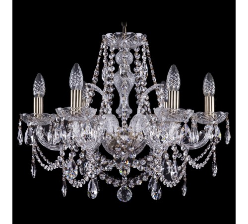 Подвесная люстра Bohemia Ivele Crystal 1411/6/195/Pa 1411