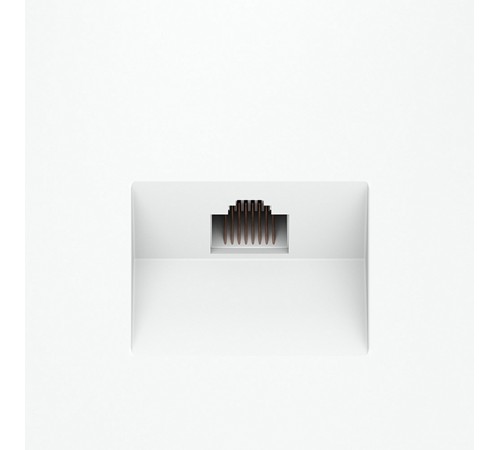 Розетка Ethernet RJ-45 без рамки Voltum VLS060102 S70