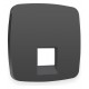 Накладка для розетки RJ-11 или RJ-45 Ambrella Volt OP9120 Quant