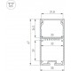 Профиль накладной Arlight 041581 SL-LINE