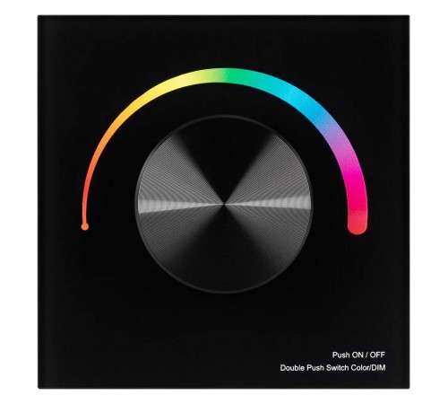 Панель-регулятора цвета RGB роторный встраиваемый Arlight 033757 SMART
