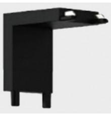 Соединитель угловой внутренний для треков Italline IT09-9032 black IT09