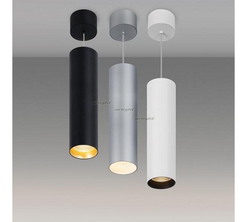 Подвесной светильник Arlight 027414 SP-POLO-HANG-LONG300-R85-15W Warm3000 (WH-WH, 40 deg)