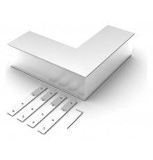 Соединитель угловой L-образный накладной Arlight 030140 S-LUX