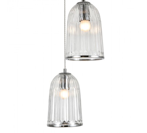 Подвесной светильник Indigo 11046/3P Chrome Lucido