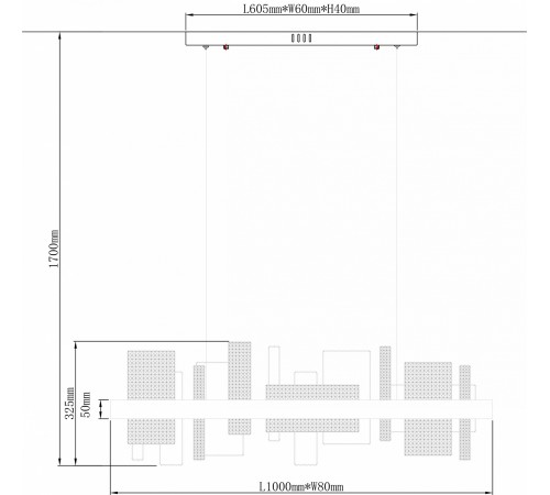 Подвесной светильник Wertmark WE461.03.023 Lotta