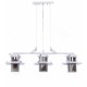Подвесной светильник LUMINA DECO LDP 11327B-3 PR WT Capri