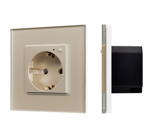 Розетка с заземлением Arlight 50218 OMALI