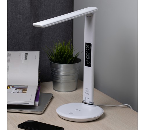 Настольная лампа офисная Эра NLED-505-10W-W