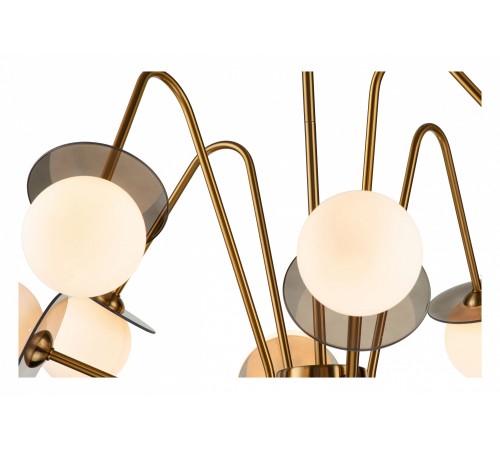 Люстра на штанге Indigo 11020/8R Brass Jazz