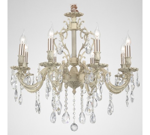 Подвесная люстра Lucia Tucci BARLETTA 1730.8 cream white Barletta