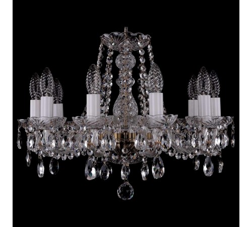 Подвесная люстра Bohemia Ivele Crystal 1402/10/160/Pa 1402