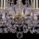 Подвесная люстра Bohemia Ivele Crystal 1402/10/240/G/Balls 1402