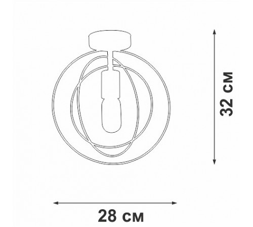 Светильник на штанге Vitaluce V3794-8/1PL V3794