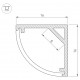 Профиль накладной угловой внутренний Arlight 037116 SL-KANT