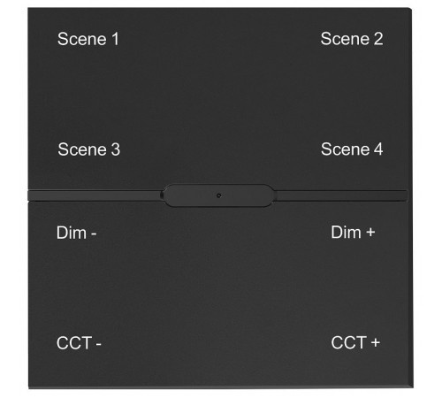 Панель универсальная сенсорная накладная iLedex Technical SP 48V-4-BK VISION48/22