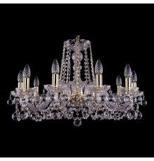 Подвесная люстра Bohemia Ivele Crystal 1402/10/240/G/Balls 1402