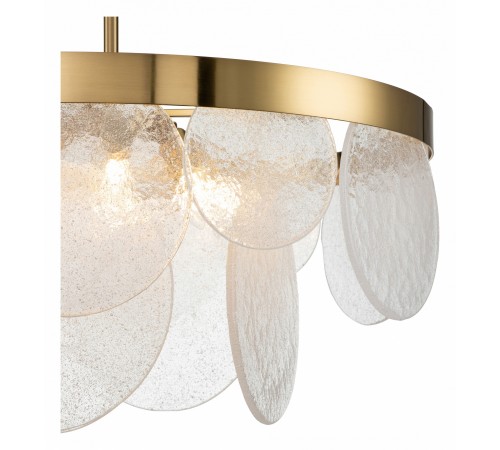 Светильник на штанге Indigo 12018/8R Brass Bianco