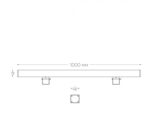 Настенно-потолочный прожектор Feron 48332 LL-889