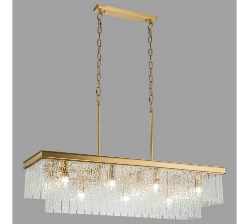 Подвесная люстра Belfast 6308-10C BR CL Harland