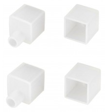 Набор заглушек для профиля с отверстием Arlight 040862 WPH