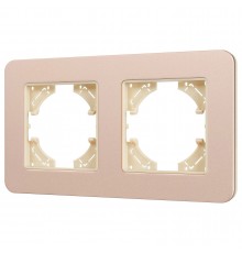 Рамка на 2 поста Arlight 49739 AKIRY