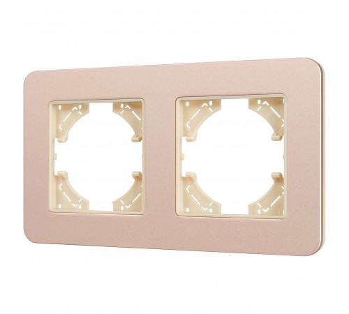 Рамка на 2 поста Arlight 49739 AKIRY