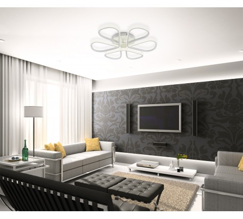 Потолочная люстра Natali Kovaltseva LED LAMPS 81121/7C COBRA