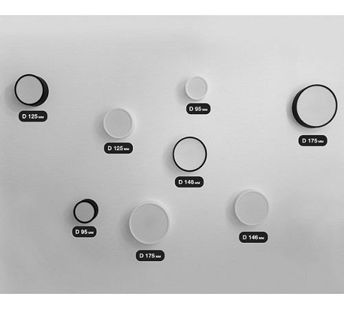 Накладной светильник Italline M04-525-95 black 4000K M04-525-95