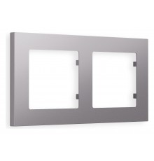 Рамка на 2 поста Ambrella Volt AF220502 Techno