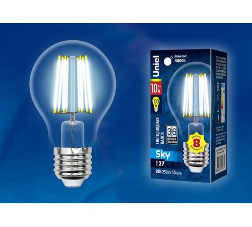 Лампа светодиодная Uniel UL-00002626 CL PLS02WH