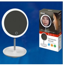 Зеркало настольное с подсветкой Uniel UL-00002758 TLD-590
