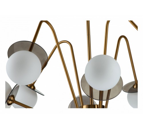 Люстра на штанге Indigo 11020/8R Brass Jazz