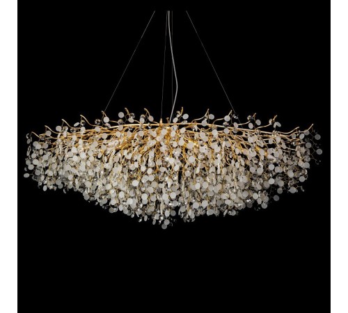 Подвесная люстра iLamp 7204-L1600 GD Savage