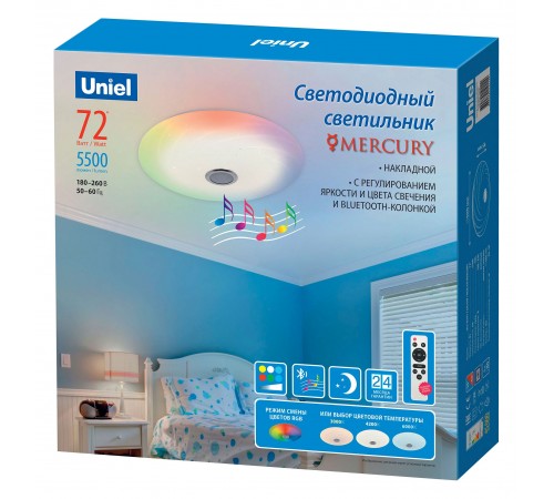 Накладной светильник Uniel UL-00007840 Mercury