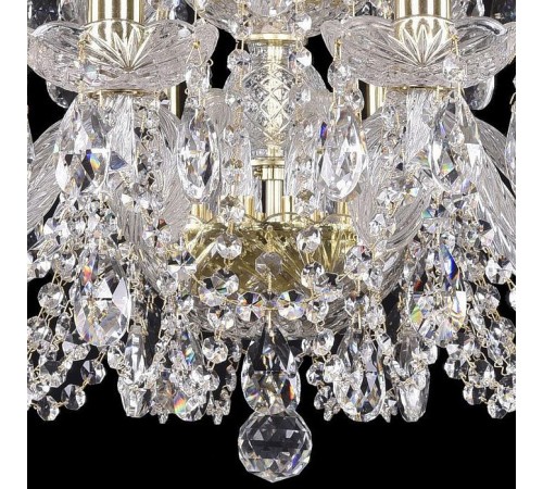 Подвесная люстра Bohemia Ivele Crystal 1402/10+5/195/2d/G 1402