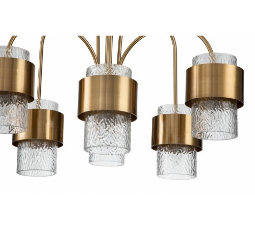 Подвесная люстра Indigo 12019/A/6P Brass Eleganza