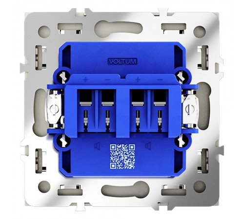 Розетка акустическая без рамки Voltum VLS060305 S70