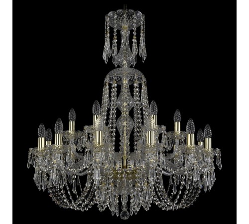 Подвесная люстра Bohemia Art Classic 11.23.12+6.300.XL-92.Gd.Dr 11.23