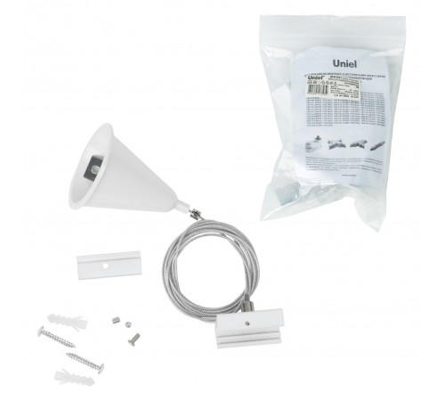 Подвес для трека Uniel UL-00010400 UFB-H41 WHITE 1 POLYBAG
